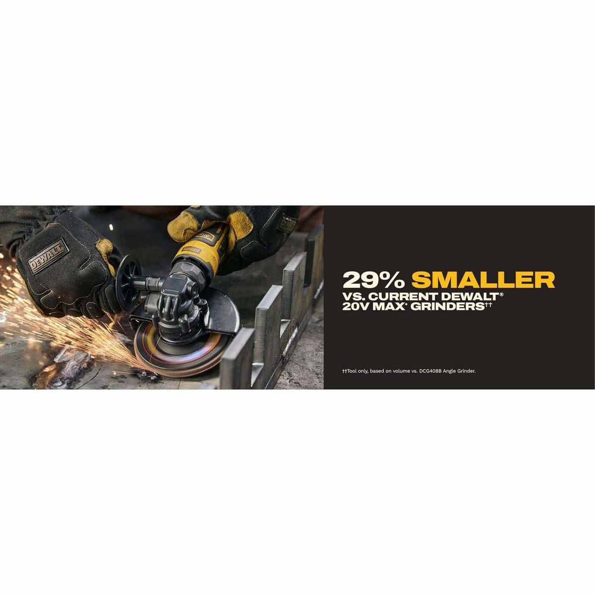 DeWalt DCG402B 20V MAX* ATOMIC 4.5 in. Angle Grinder (Tool Only) - 13