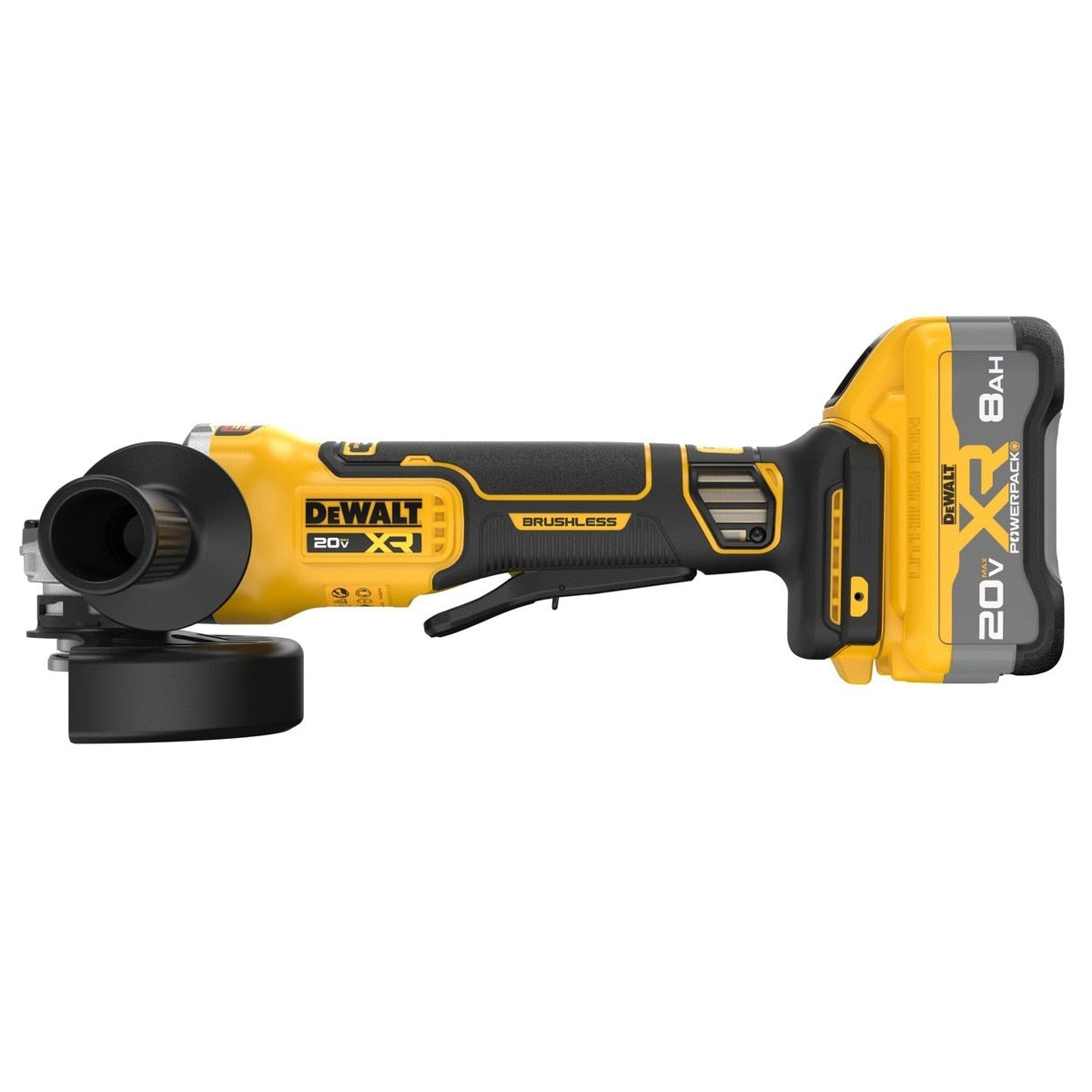 DeWalt DCG410WW1 20V Max* XR Brushless Cordless 4-1/2" - 5"  Angle Grinder Kit with XR POWERPACK - 3