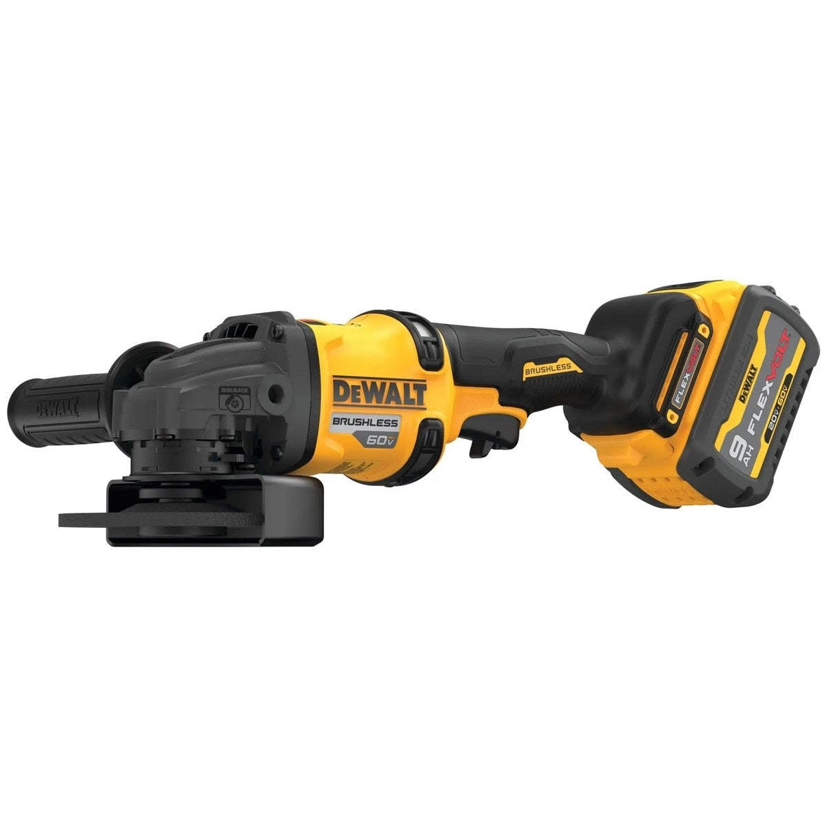 DeWalt DCG418MX1 60V MAX Brushless Cordless 4-1/2" to 6" Grinder Kit with Kickback Brake - 2