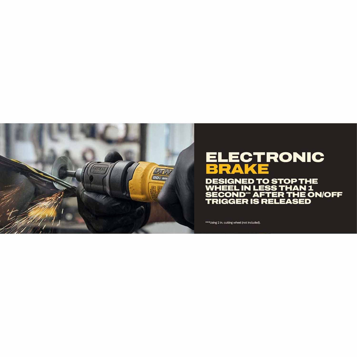 DeWalt DCG420E2 20V MAX* ATOMIC Die Grinder Kit with XR POWERSTACK - 19