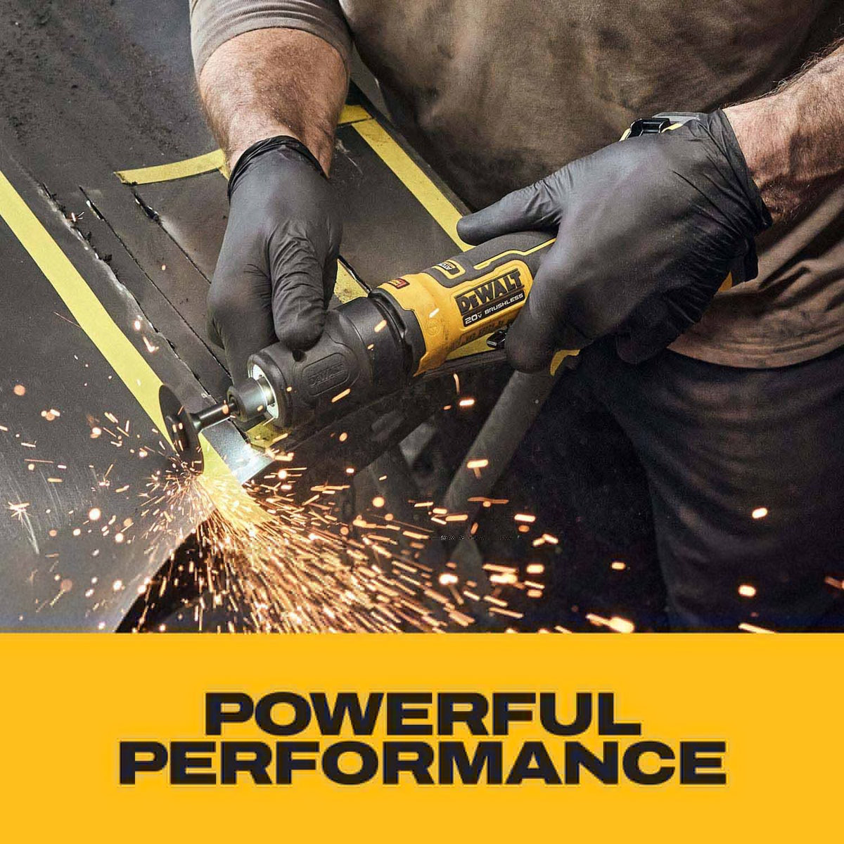 DeWalt DCG420GE1 20V MAX* ATOMIC Die Grinder Die Grinder Kit - 15