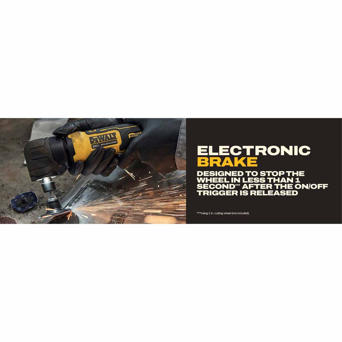 DeWalt DCG422B 20V MAX* ATOMIC Right Angle Die Grinder (Tool Only) - 19