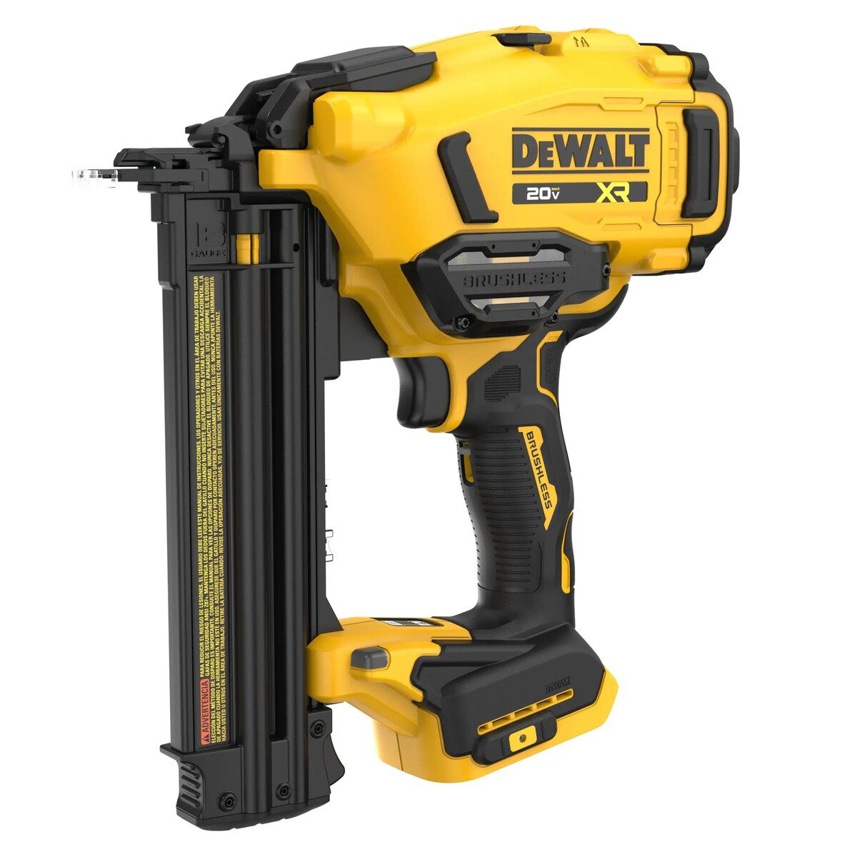 DeWalt DCN210B 20V MAX XR 18 Gauge Cordless Brad Nailer 10.2" Height (Bare Tool)