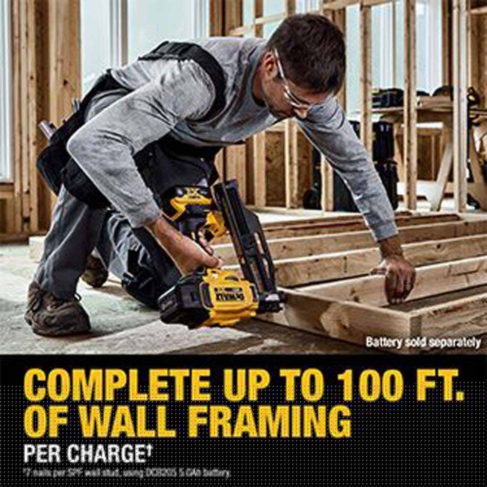 DeWalt DCN920B 20V MAX XR  Brushless Cordless 21 Degree  Plastic Collated Framing Nailer (Tool Only) - 19