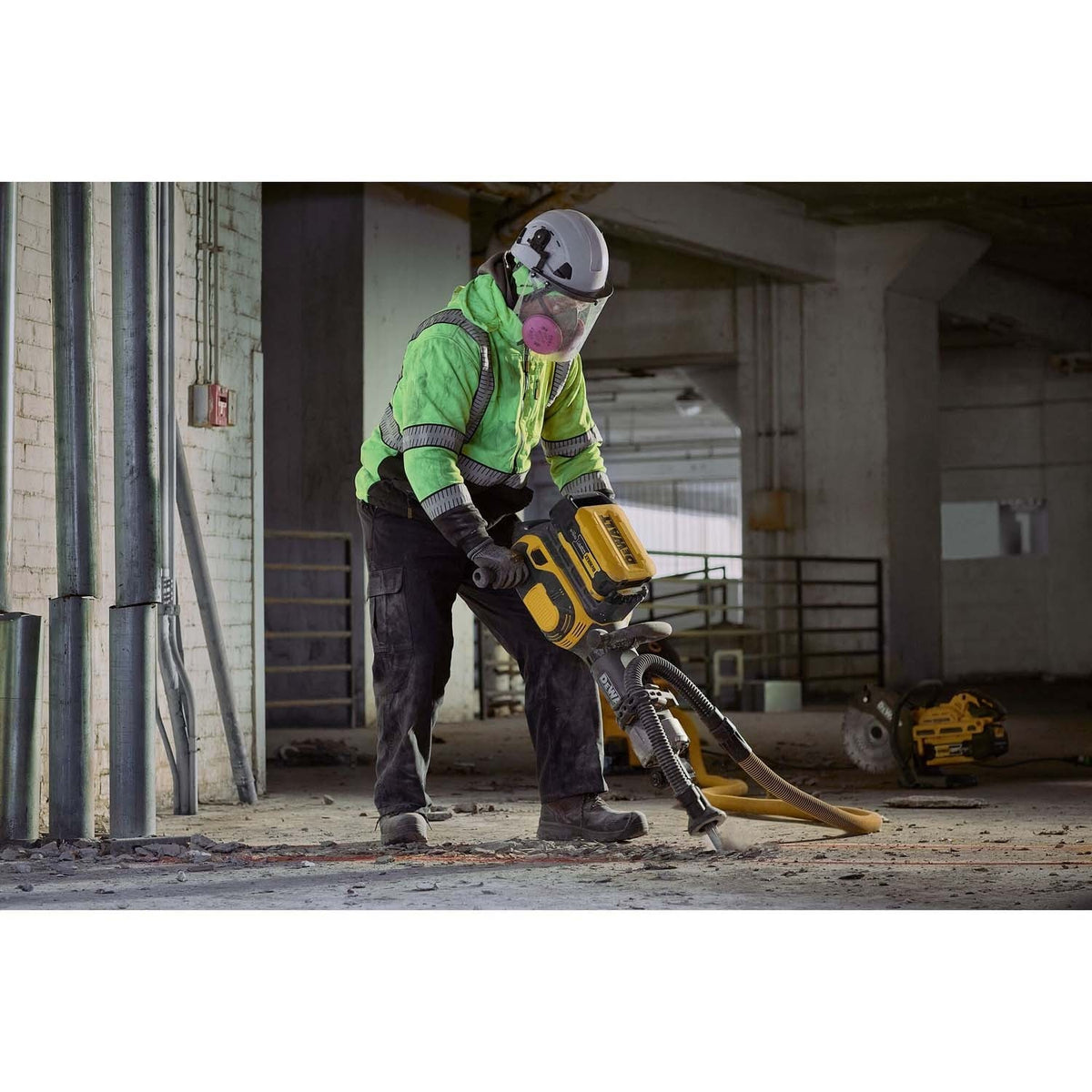 DeWalt DCPS966AG2 POWERSHIFT 1-1/8" Hex Demo Hammer Kit with 2 Batteries and Charger - 16