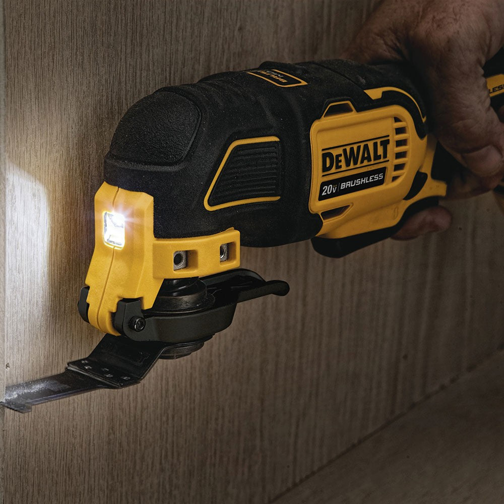 DeWalt DCS354D1 20V MAX Brushless Cordless Oscillating Multi-Tool, Kit - 8