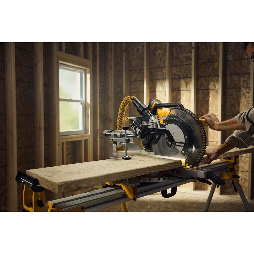 DeWalt DCS785B 20V MAX* XR 12" Double Bevel Sliding Miter Saw (Tool Only) - 11