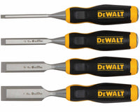 DeWalt DWHT16063 SHORT BLADE WOOD CHISELS - 4 PC