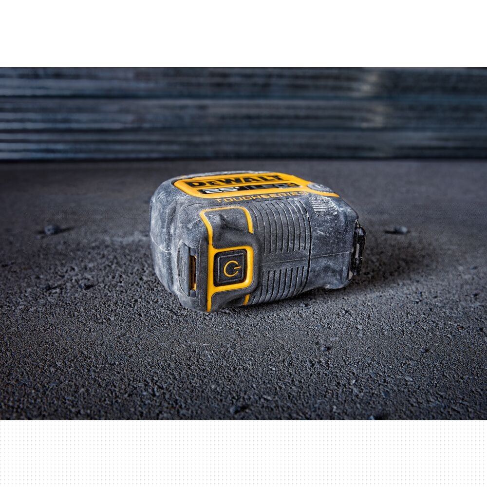 DeWalt DWHT35625S TOUGHSERIES 25' x 1-1/4"  LED lighted Tape Measure , Micro USB Port - 11