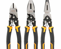 DeWalt DWHT70485 COMPOUND ACTION PLIER SET - 3 PK