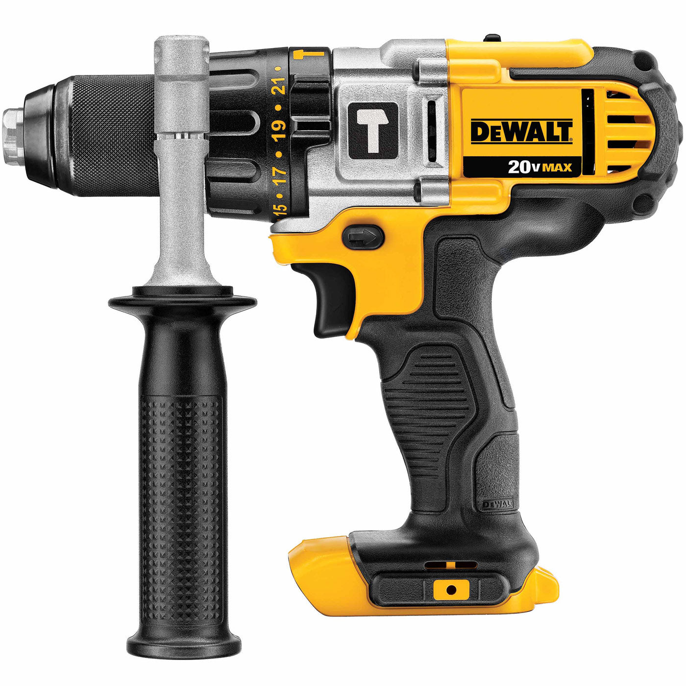 DeWalt DCD985B 20V MAX Lithium Ion Premium 3-Speed Hammerdrill (Tool Only) - 4