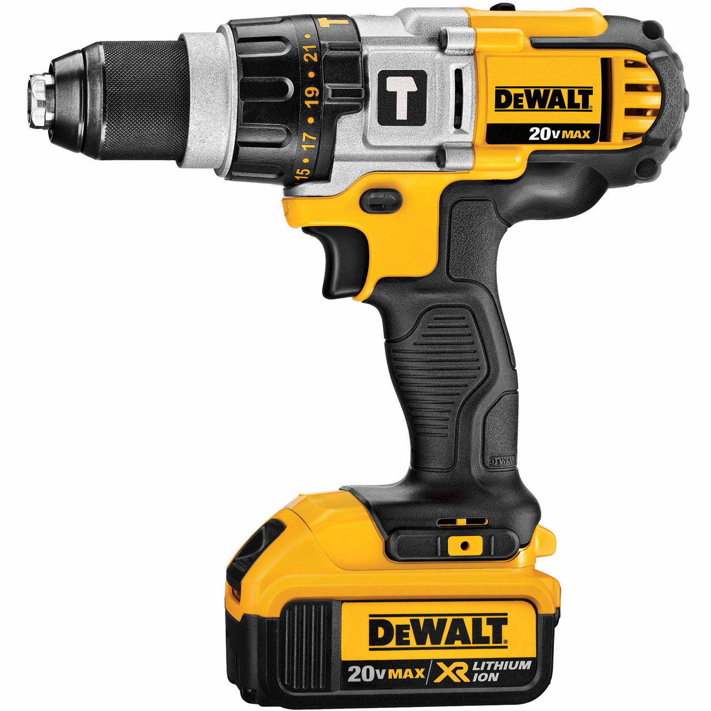 Dewalt DCD985M2 20V Max 1/2" Premium 3-Speed Hammerdrill Kit (3.0AH) - 3