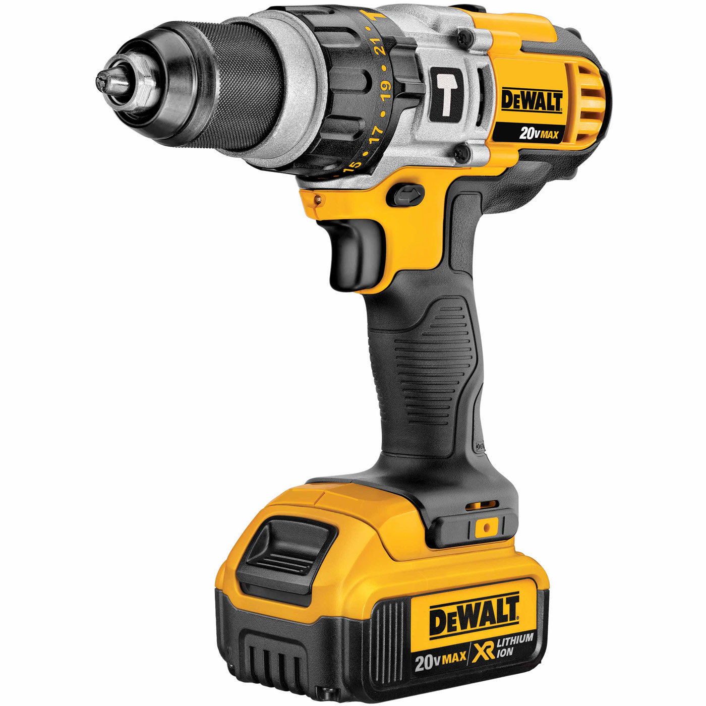 Dewalt DCD985M2 20V Max 1/2" Premium 3-Speed Hammerdrill Kit (3.0AH) - 5