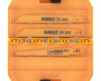 DeWalt DW4890 15-Piece Bi-Metal Reciprocating Saw Blade Set with Case