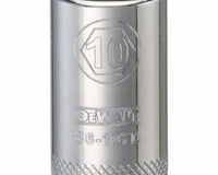 Dewalt DWMT86107OSP Mechanics 6 Point 1/4" Drive Socket 10 MM