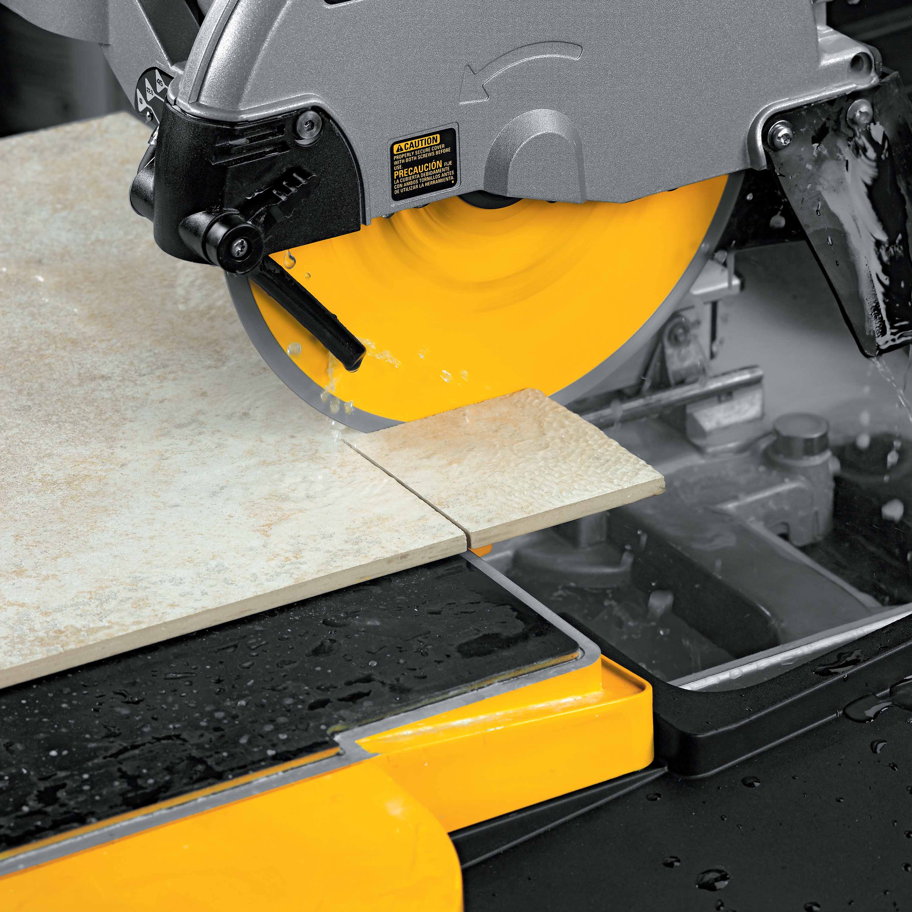 DeWalt D24000 Heavy-Duty 10" Wet Tile Saw - 9