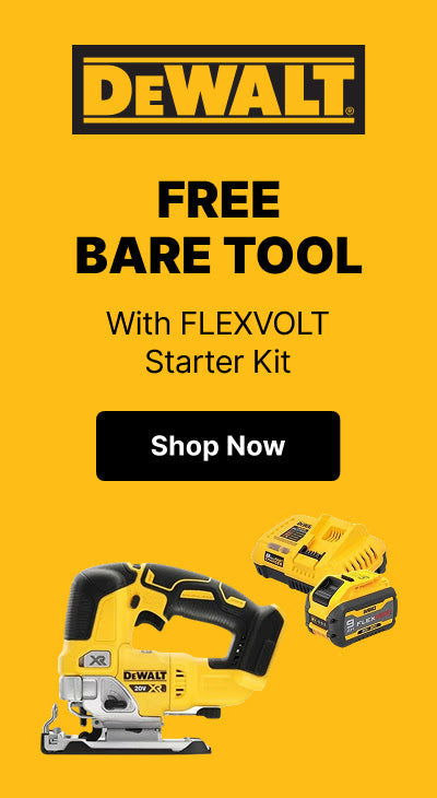 DeWalt - Free Bare Tool with FlexVolt Starter Kit