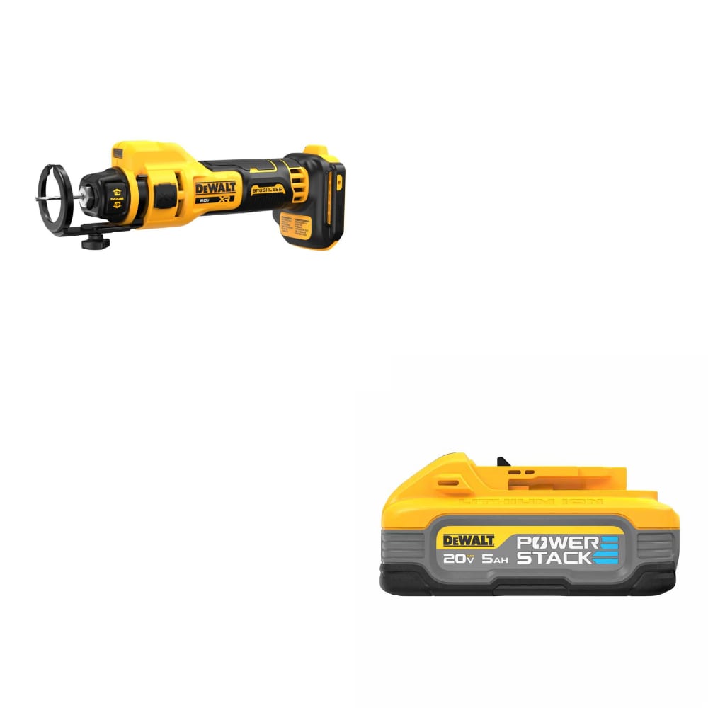 DeWalt DCE555B 20V MAX* Cut-Out Tool W/ FREE DCBP520 20V Max PowerStack Battery