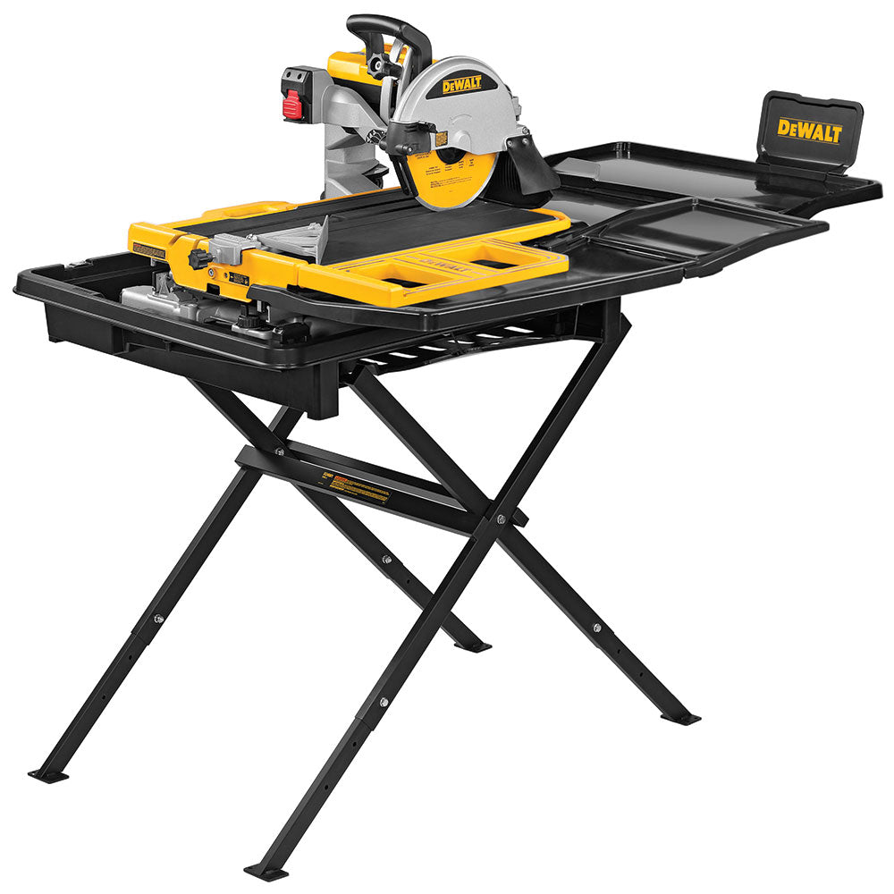 DeWalt D36000S 10" High Capacity Wet Tile Saw with Stand