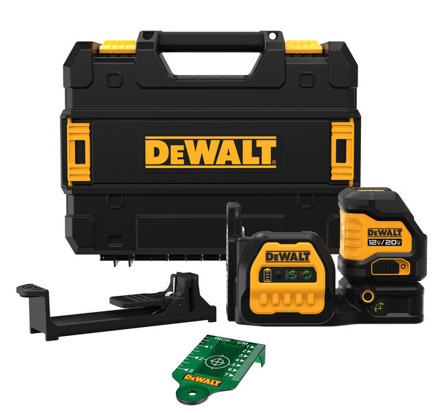 DeWalt DCLE34020GB 20V Cross line Laser Bare Kit