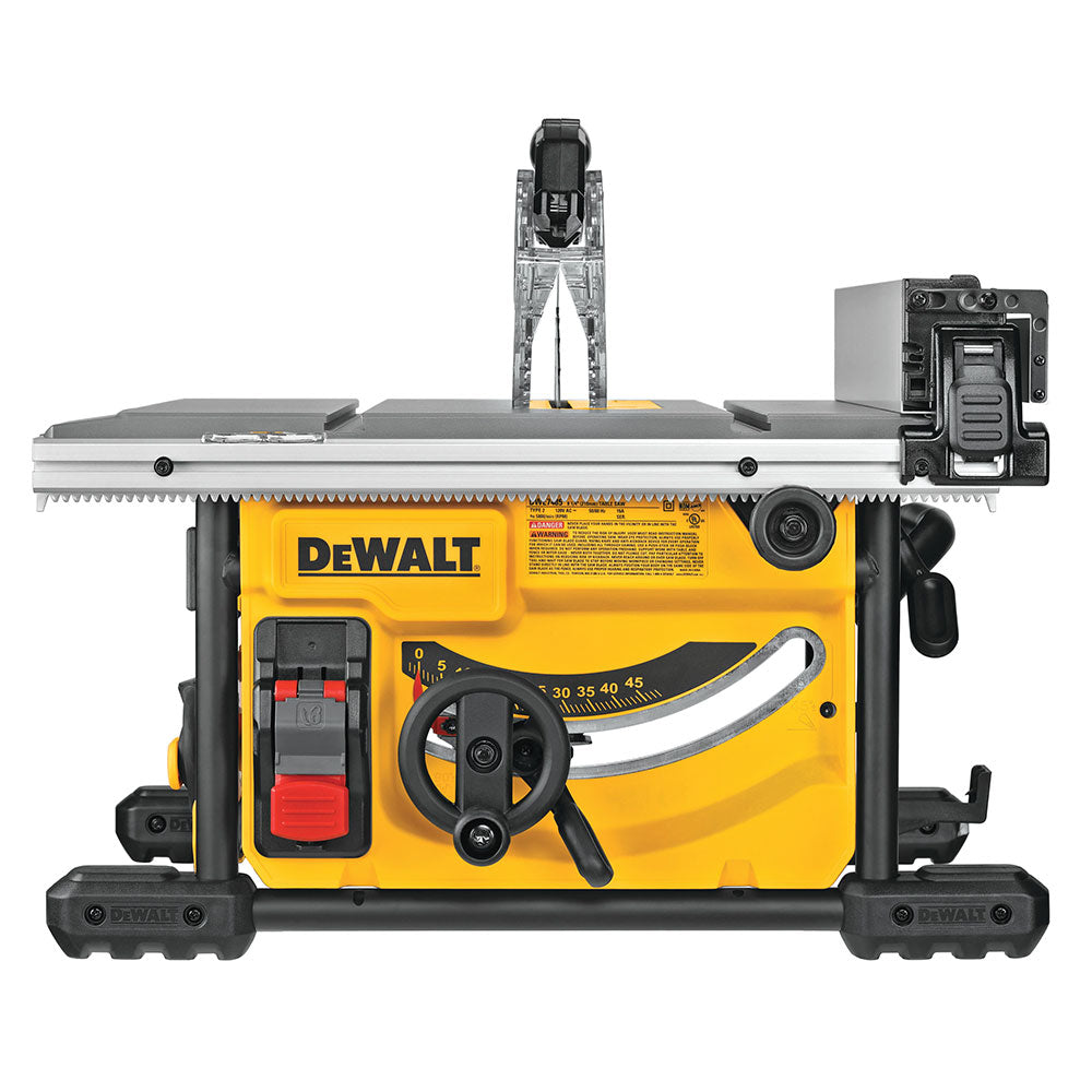 DeWalt DWE7485 8-1/4" Compact Jobsite Table Saw, 15 AMPS