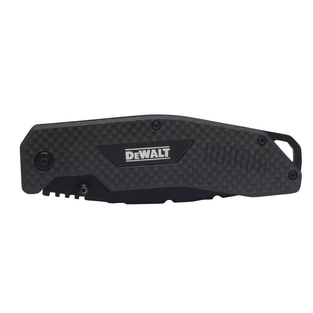 DeWalt DWHT10314 8" Carbon Fiber Pocket Knife, 3-1/2" Blade
