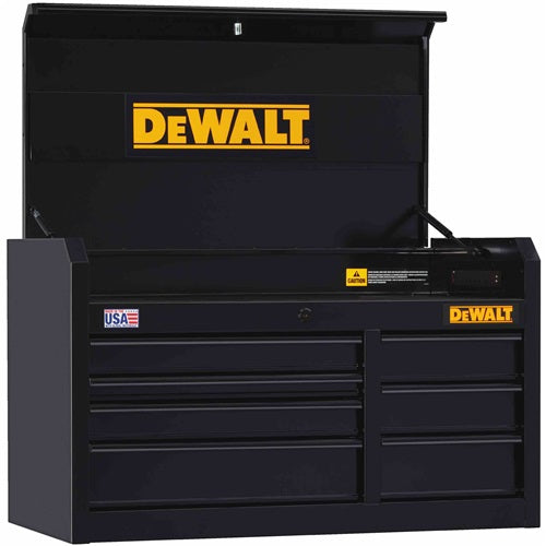 DeWalt DWST24071 900S 41" Wide 7-Drawer Open Tool Chest, Black