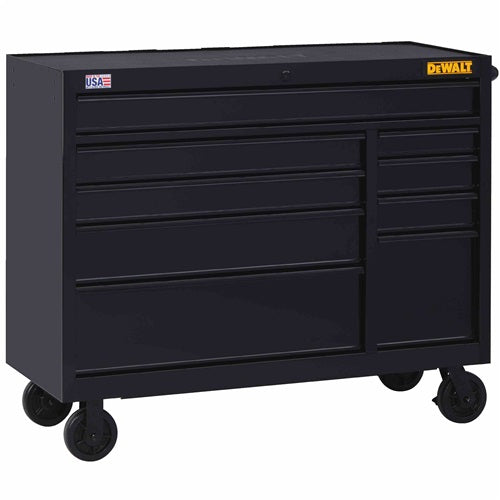 DeWalt DWST25294 900S 52" Wide 9-Drawer Rolling Tool Cabinet, Black