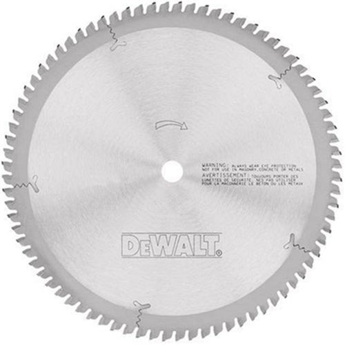DeWalt DW7648 12" 60T Fine Crosscuts Woodworking Blade