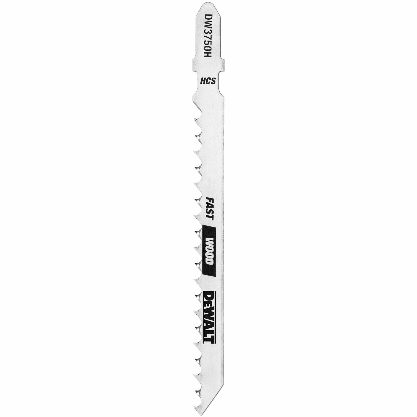 DeWalt DW3750H 4" 6 TPI T-Shank Fast Cut Wood Cutting Jig Saw Blade