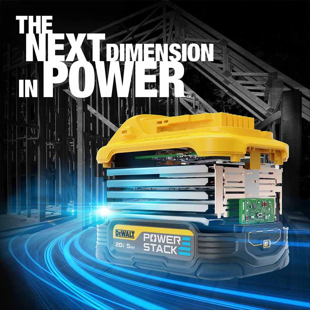 DeWalt DCBP520-2 20V Max POWERSTACK 5Ah Battery 2-Pack