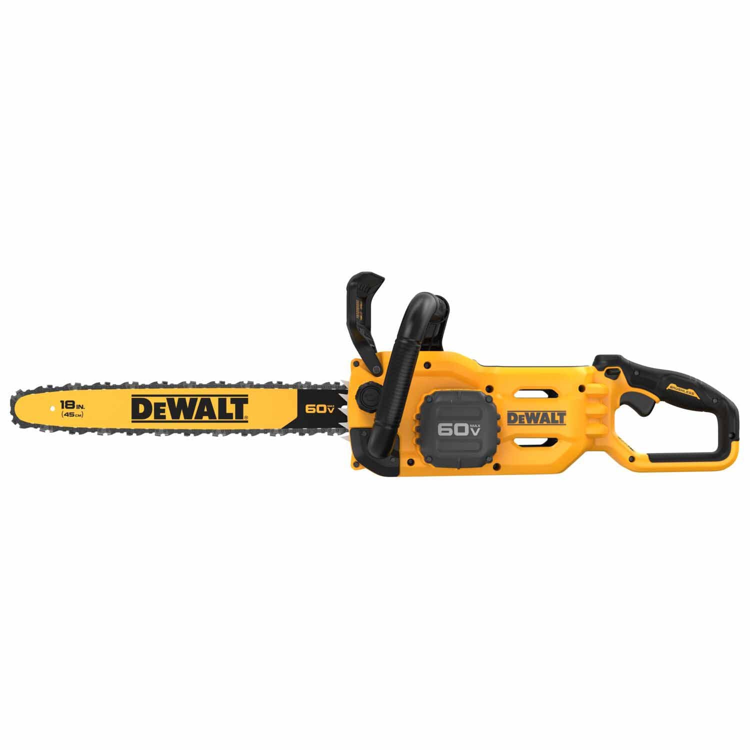 DeWalt DCCS672B 60V MAX* 18" Brushless Cordless Chainsaw, Tool Only