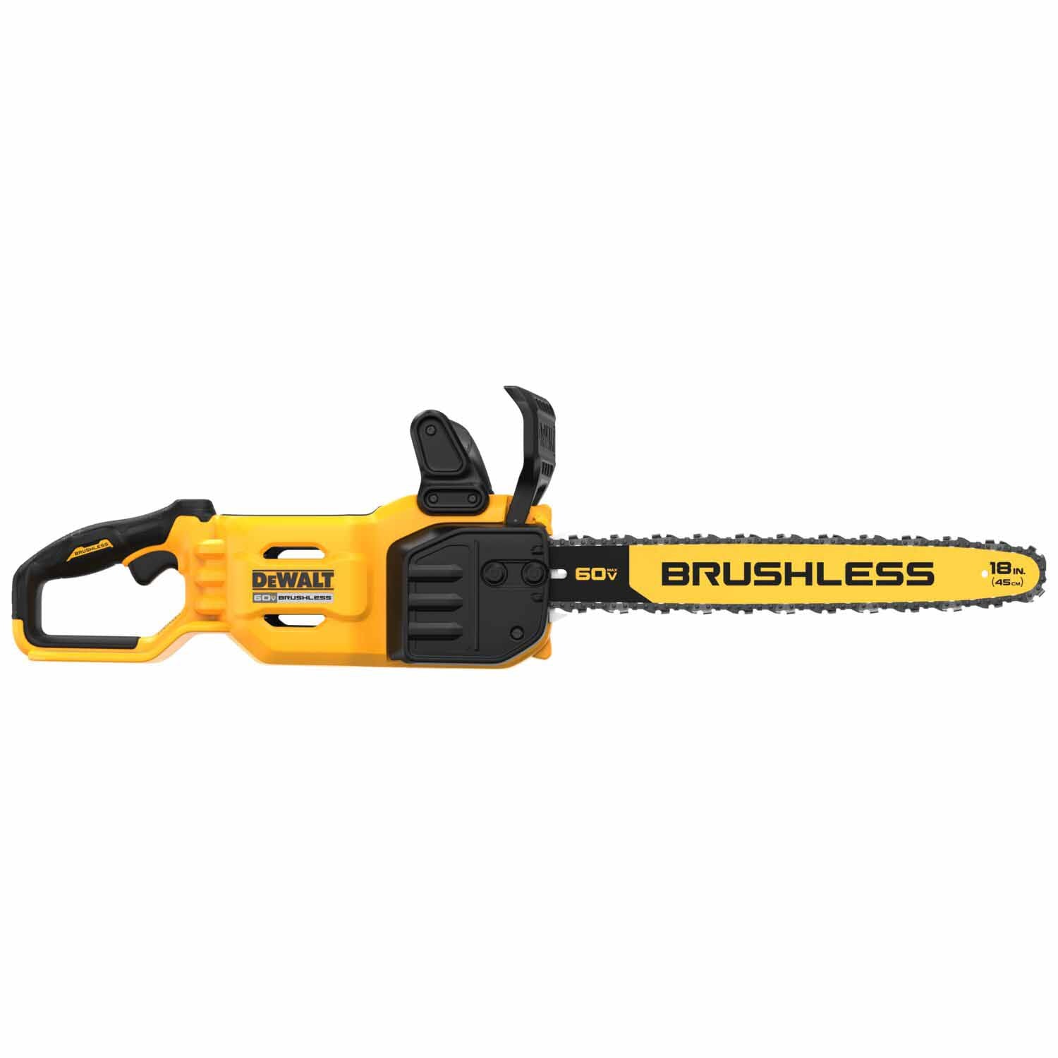 DeWalt DCCS672B 60V MAX* 18" Brushless Cordless Chainsaw, Tool Only