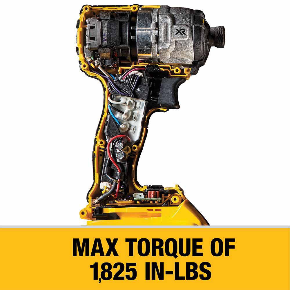 DeWalt DCF887P1 20V MAX XR® 1/4 in. 3-Speed Impact Driver Kit