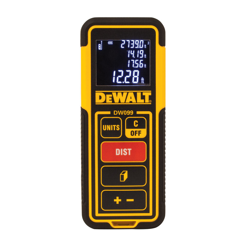 DeWalt DW099E 100 ft Laser Distance Measurer