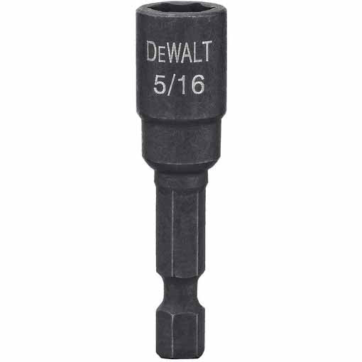 DeWalt DW2219IRB 5/16" X 1-7/8" Magnetic Impact Nutdriver, 25 Pack