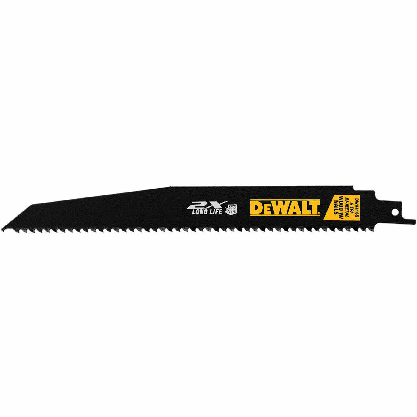 DeWalt DWA4169B 9" 6TPI 2X Reciprocating Saw Blade