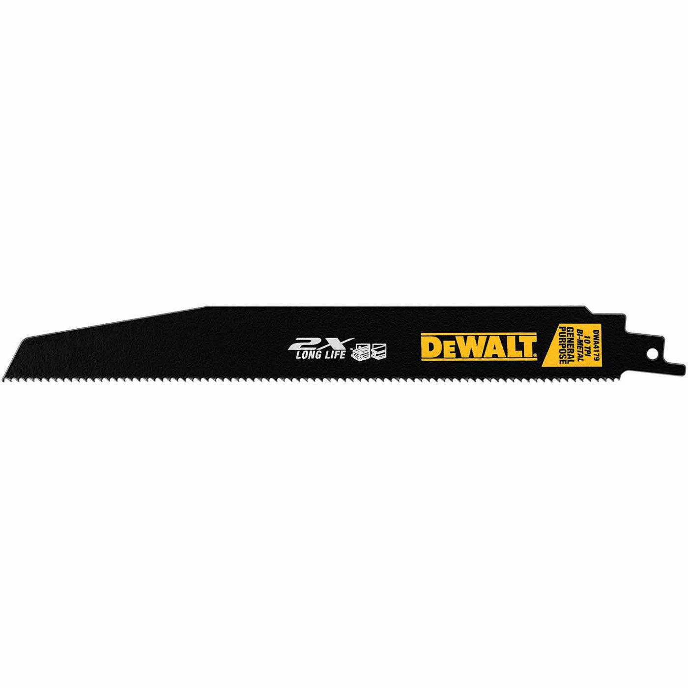 DeWalt DWA4179N25 9" 10TPI 2X Reciprocating Saw Blade