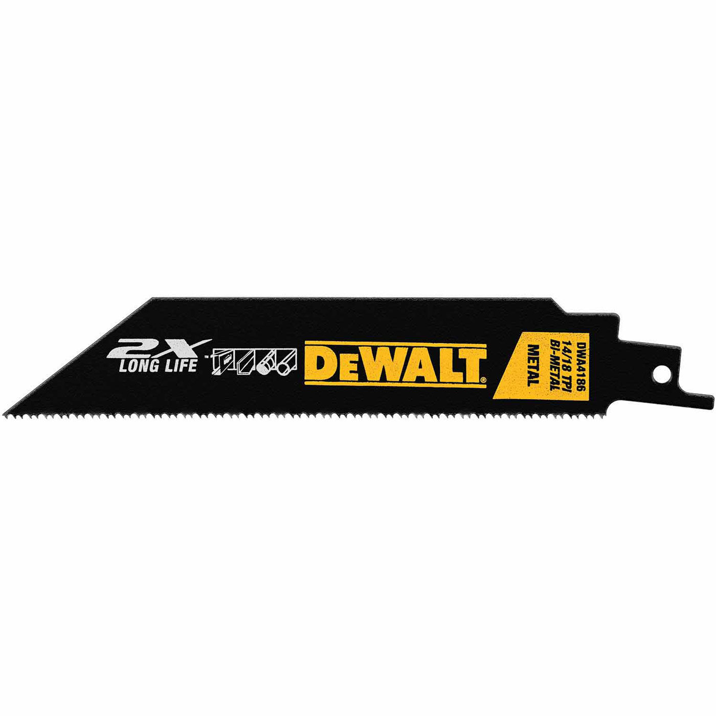 DeWalt DWA4186B 6" 2X™ Premium Metal Cutting Blade Bulk