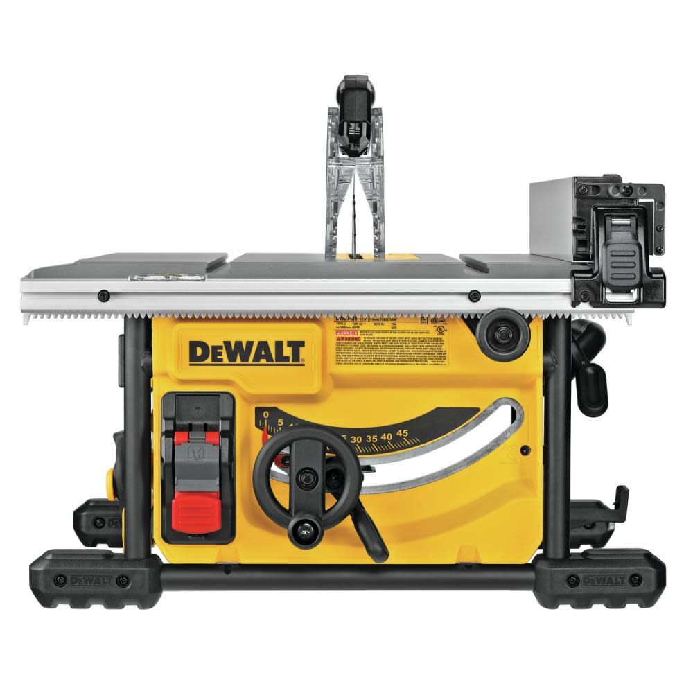 DeWalt DWE7485WS 8-1/4" Compact Jobsite Table Saw With Stand (DWE7485 + DW7451)