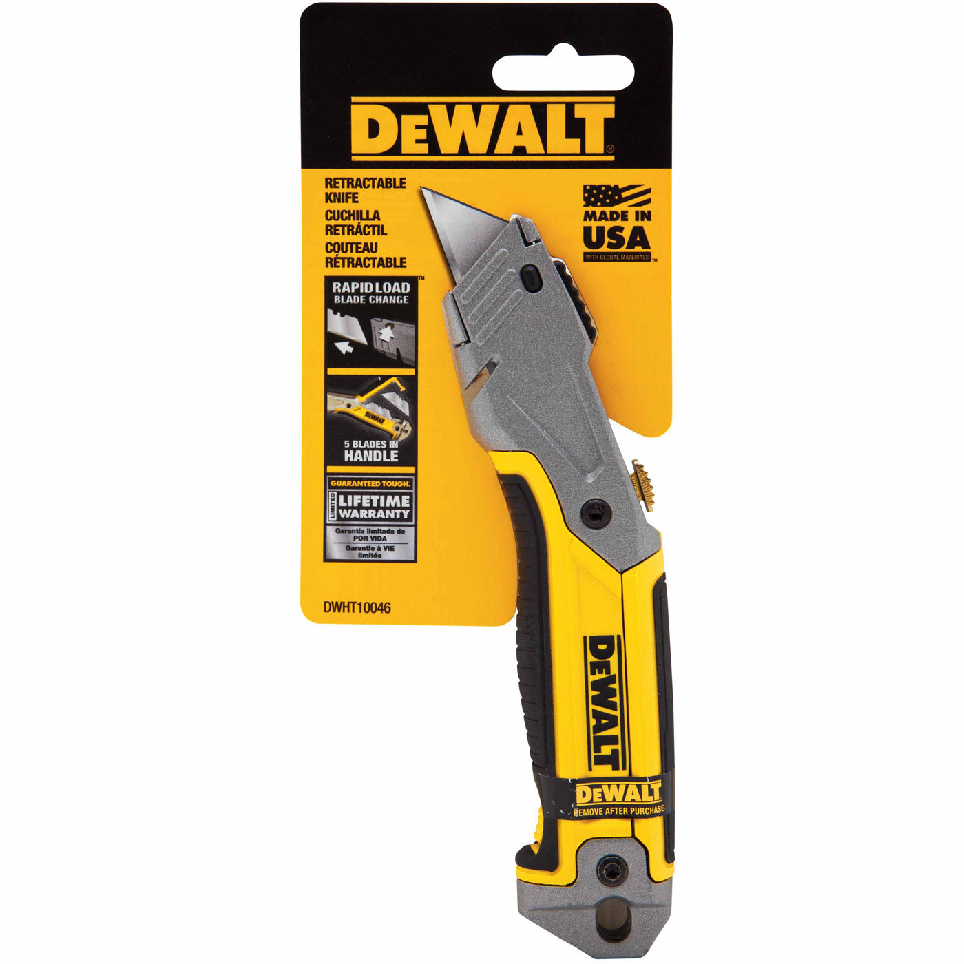 DeWalt DWHT10046 Rectractable Utility Knife