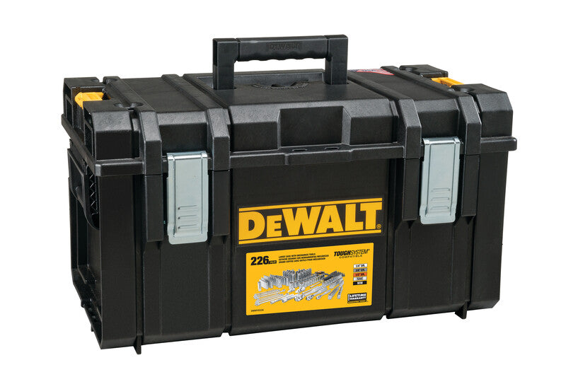DeWalt DWMT45226H 226 pc. Mechanics Tool Set w/ ToughSystem Large Case