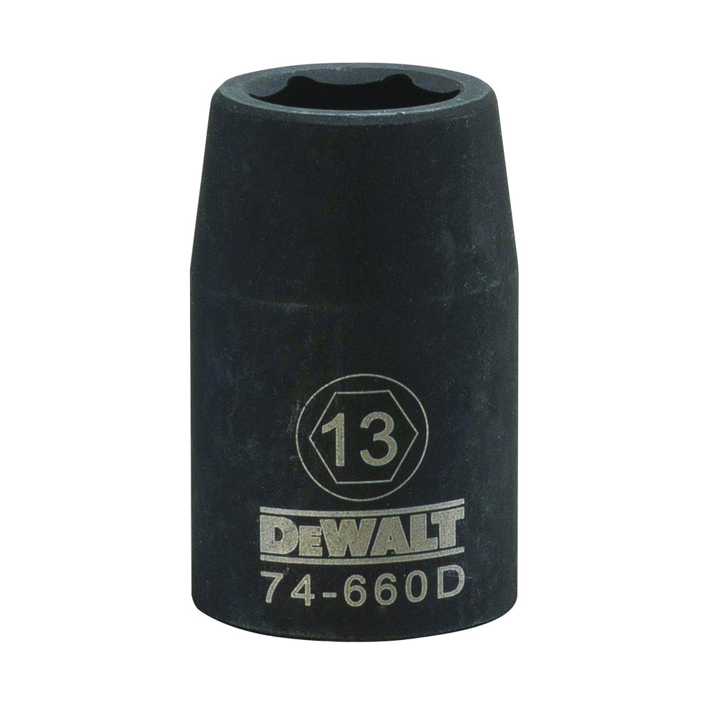 DeWalt DWMT74660OSP Mechanics 6 Point 1/2" Drive Impact Socket 13MM