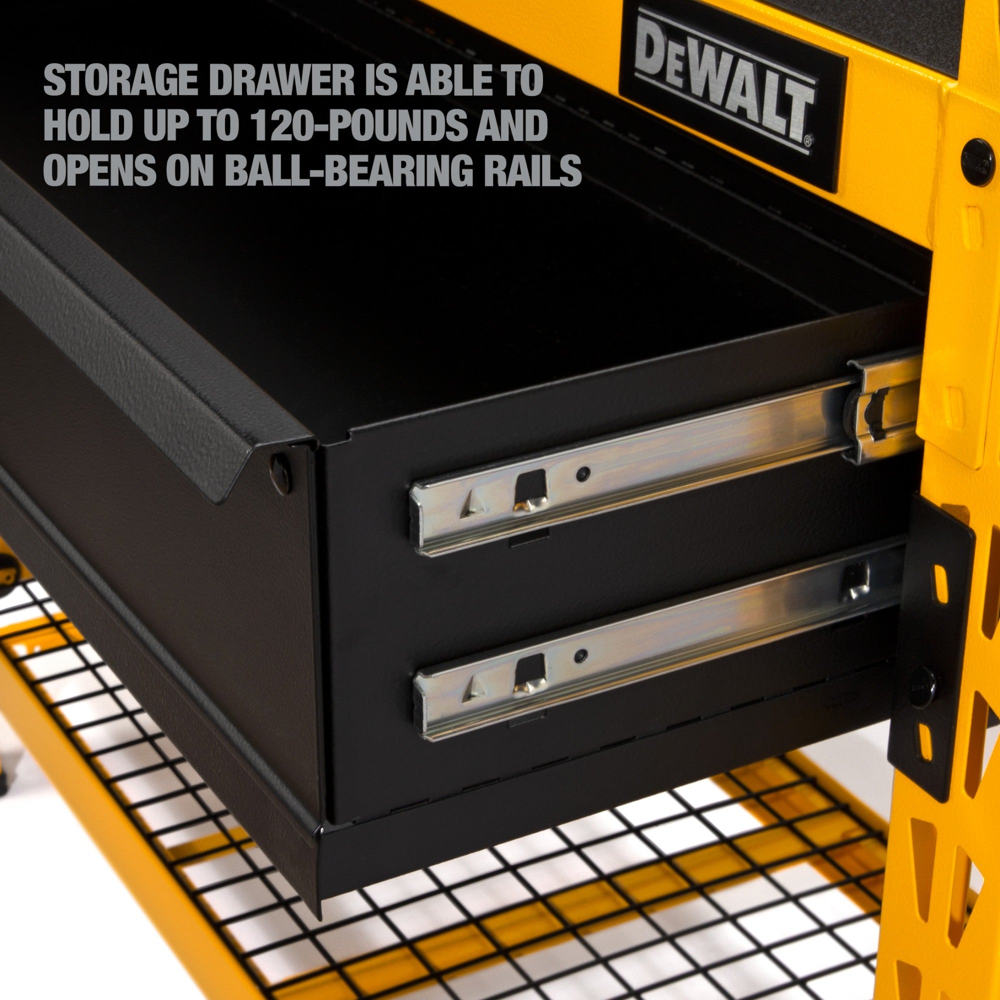 DeWalt 41631 DXST3000WB 2-Shelf Industrial 4-Foot Storage Rack Work Station Kit