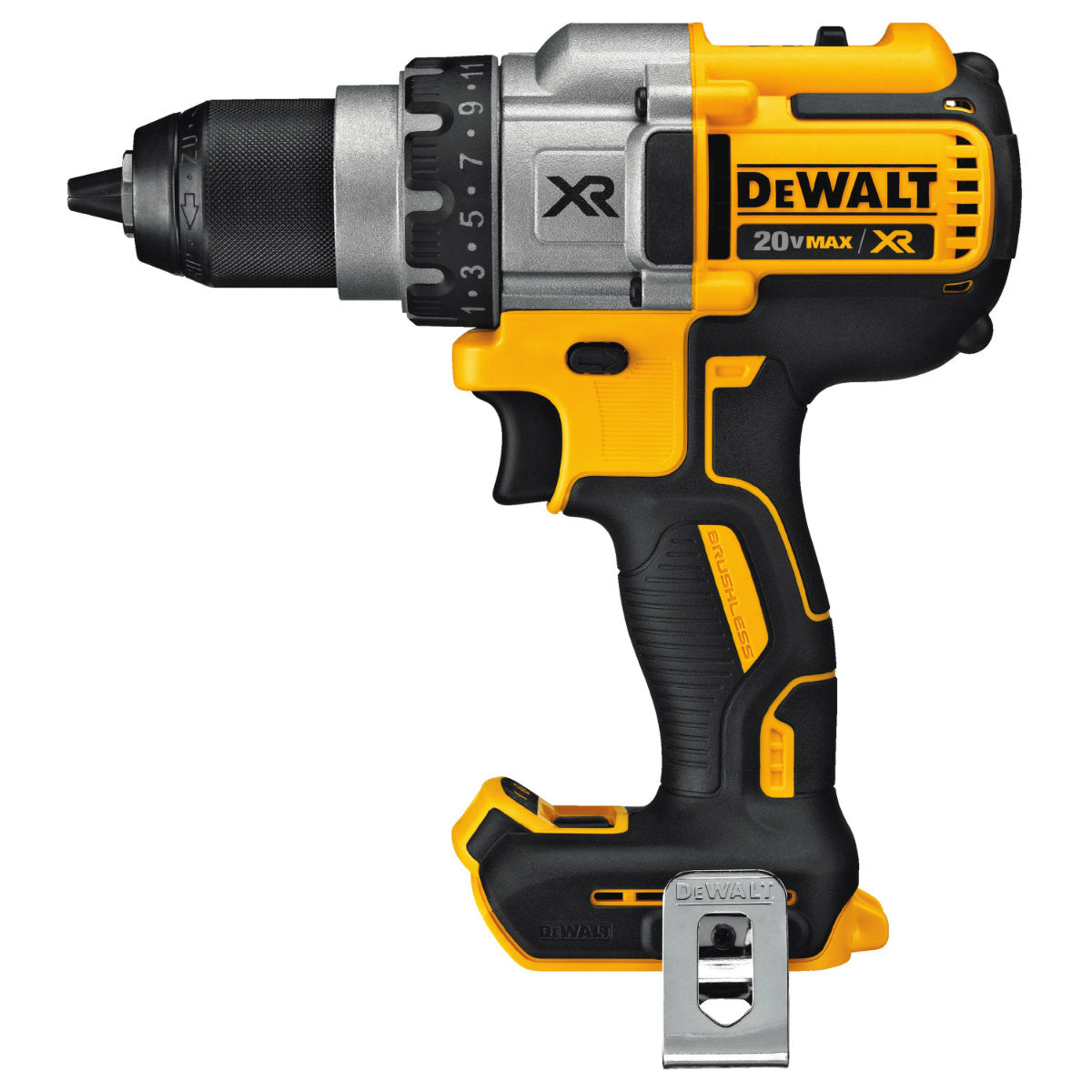 DeWalt DCD991B 20V MAX XR Lithium Ion Brushless 3-Speed Drill/Driver, Tool Only