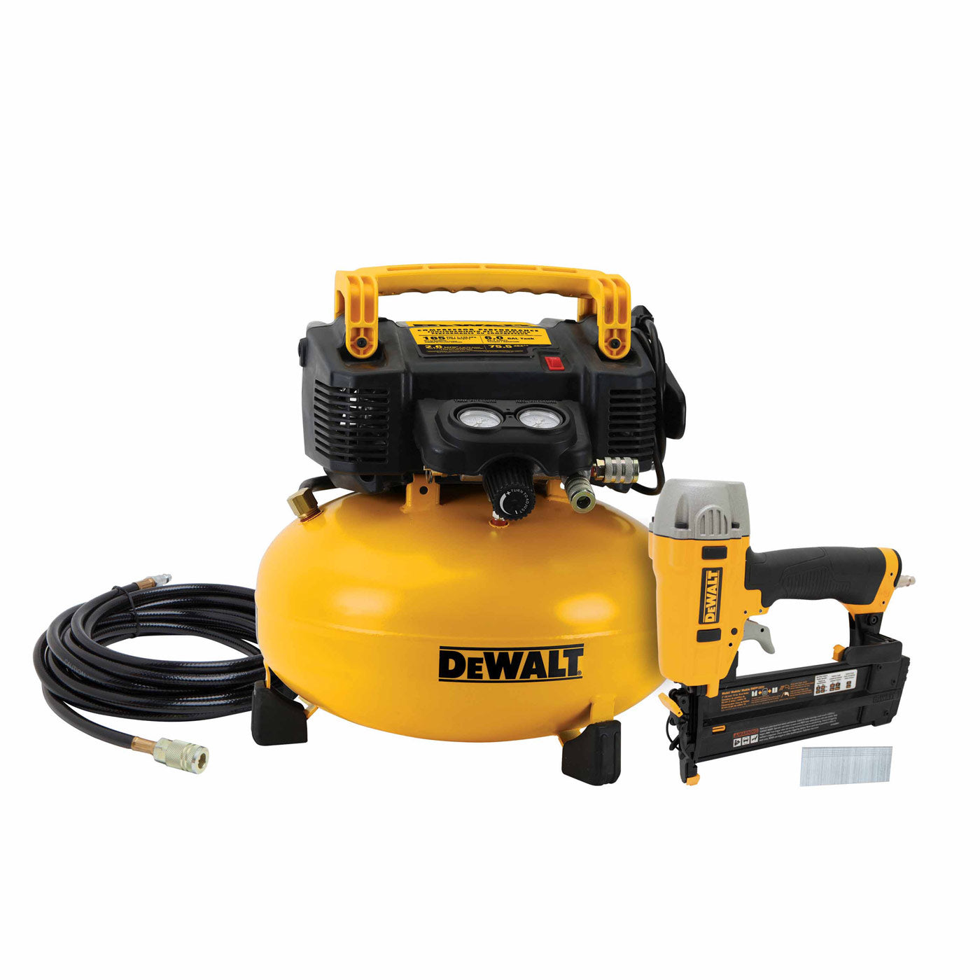 DeWalt DWC1KIT-B 2" Brad Nailer and Compressor Combo Kit