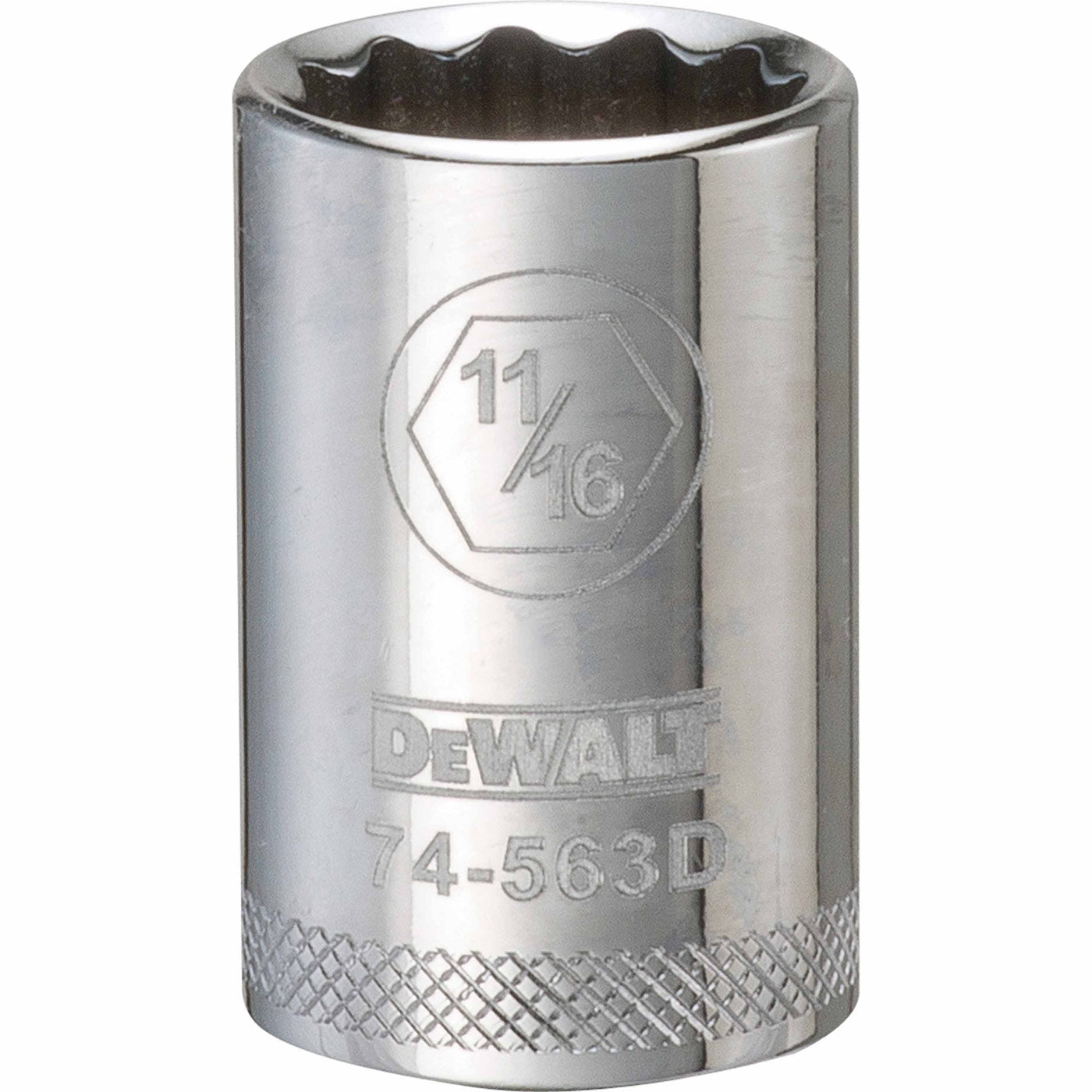 DeWalt DWMT74563OSP Mechanics 12 Point 1/2" Drive Socket 11/16" SAE