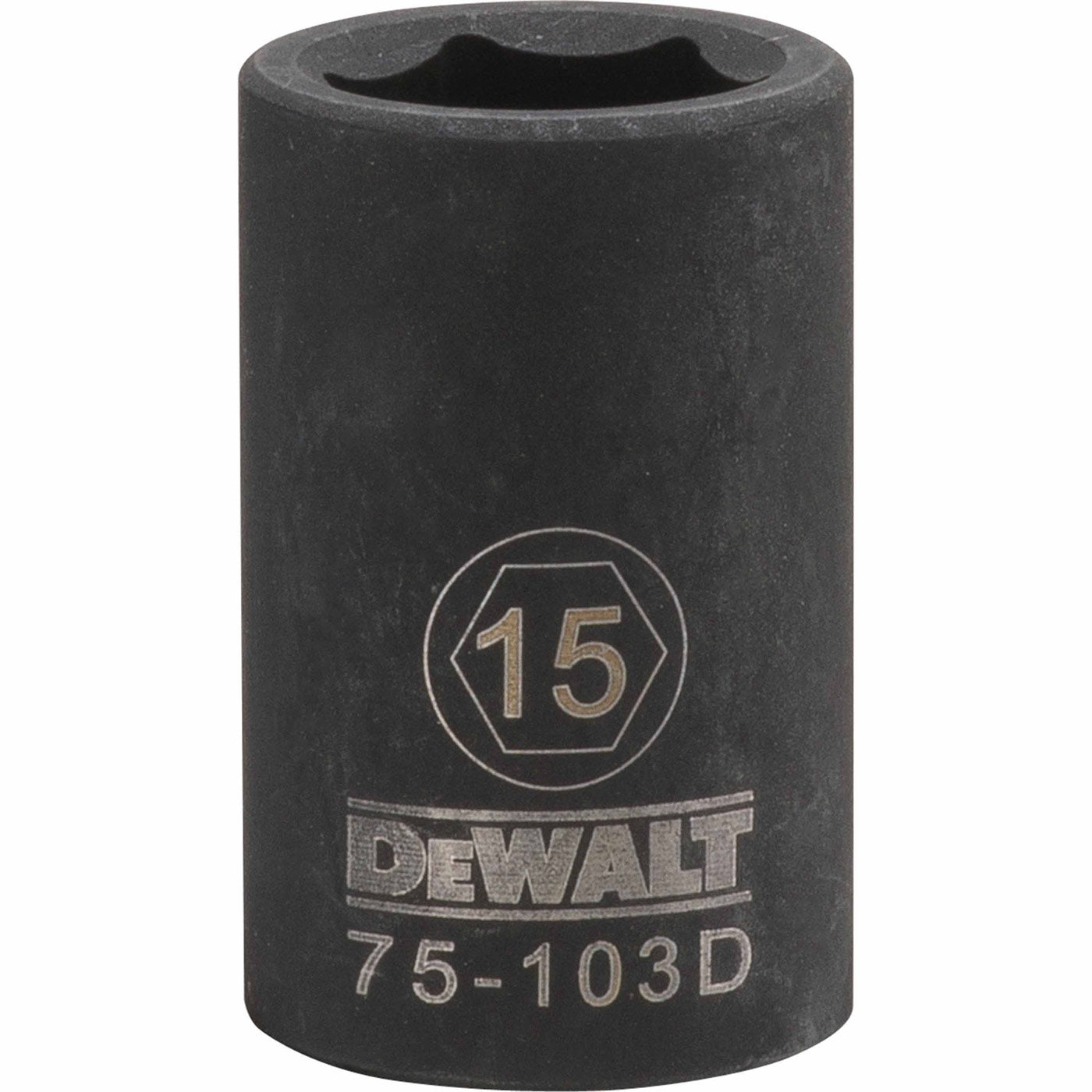DeWalt DWMT75103OSP Mechanics 6 Point 1/2" Drive Impact Socket 15MM