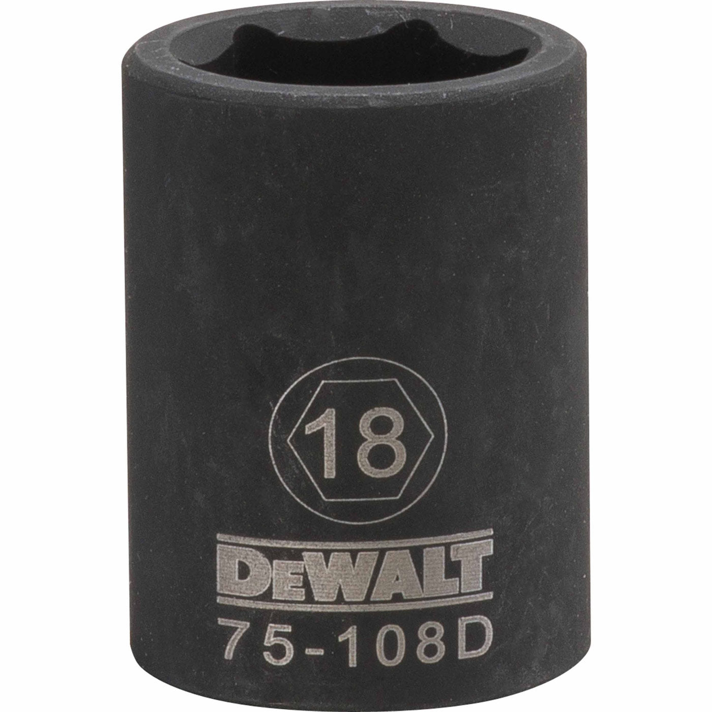 DeWalt DWMT75108OSP Mechanics 6 Point 1/2" Drive Impact Socket 18MM