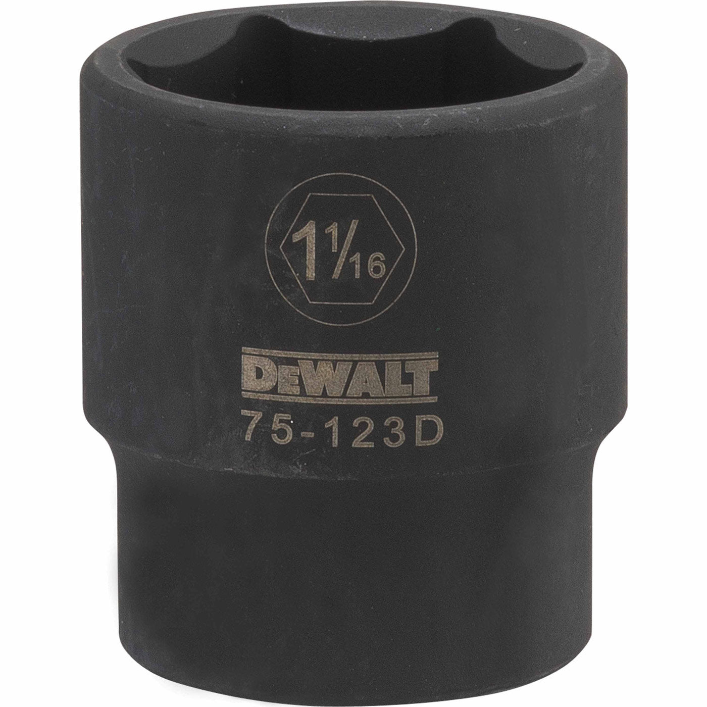 DeWalt DWMT75123OSP Mechanics 6 Point 1/2" Drive Impact Socket 1-1/16" SAE